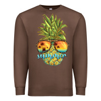 Chestnut pineapple summer Premium Sweatshirt - BarkalooDesign