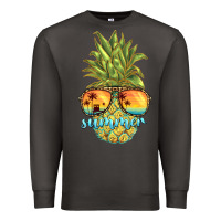 Smoke pineapple summer Premium Sweatshirt - BarkalooDesign