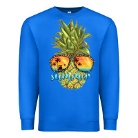True Royal pineapple summer Premium Sweatshirt - BarkalooDesign