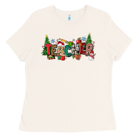 Bone Christmas teacher Ladies Tee - Zillion Design Studio