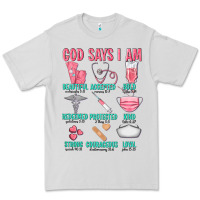 God Says I Am Premium Tee | Teevron
