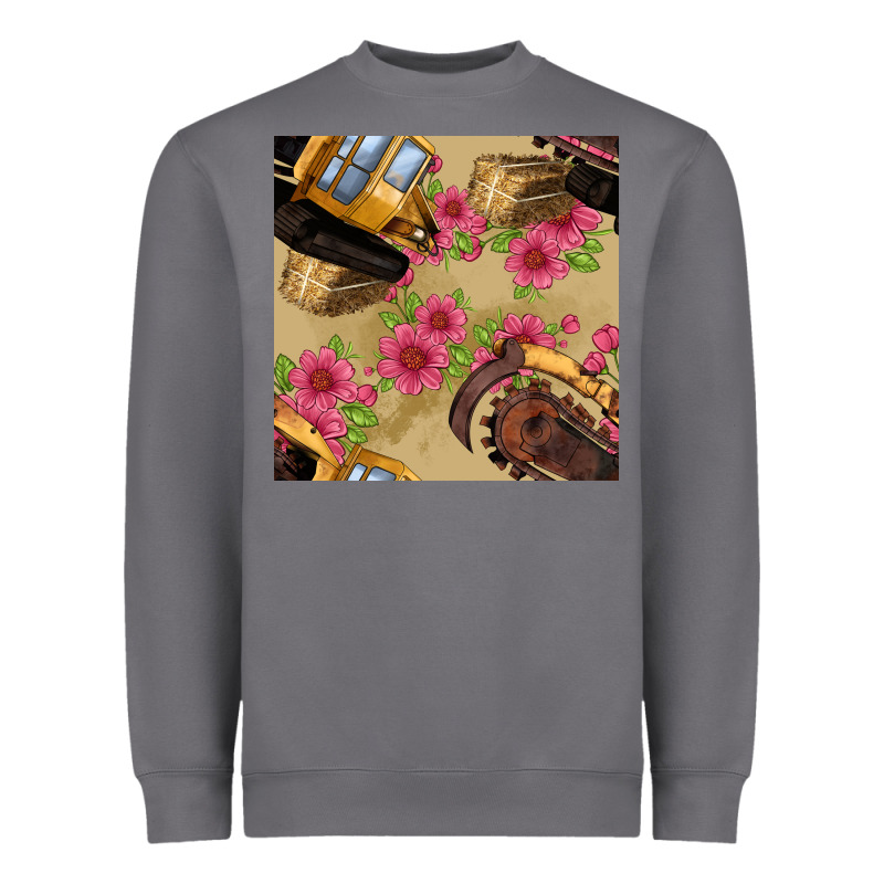 Trencher Chain Seamless Pattern Heavyweight Sweatshirt by BundleAndBundleShop | Teevron