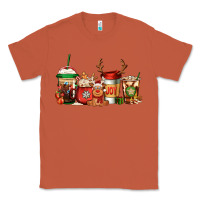Copper Reindeer Christmas Coffee Cups Classic Tee - Jasminsmagicworld