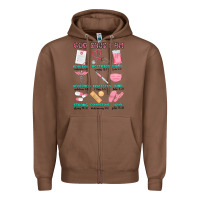 Chestnut god says i am nurse Zipper Hoodie - MaliasSmallBusiness