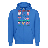 True Royal god says i am nurse Zipper Hoodie - MaliasSmallBusiness