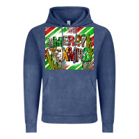 Vintage Denim merry texmas  christmas Vintage Hoodie - AdoDesignShop