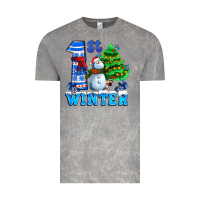 Cloud Rock first winter with snowman Vintage Tee - AdoDesignShop