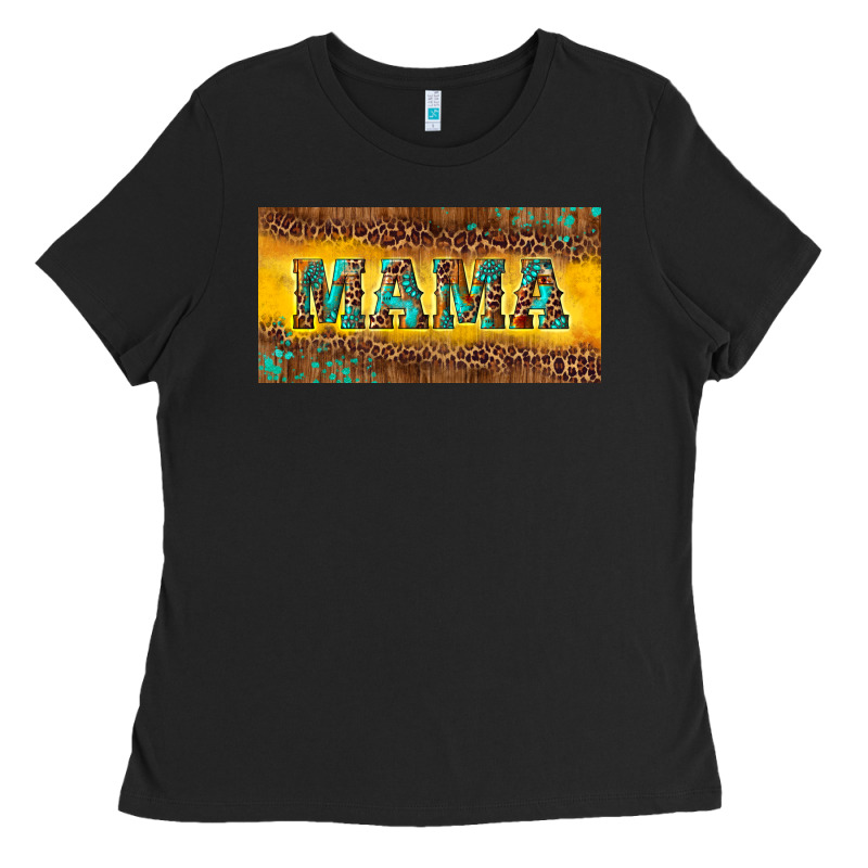 Mama With Gemstone Ladies Tee by RanaPortraitStore | Teevron