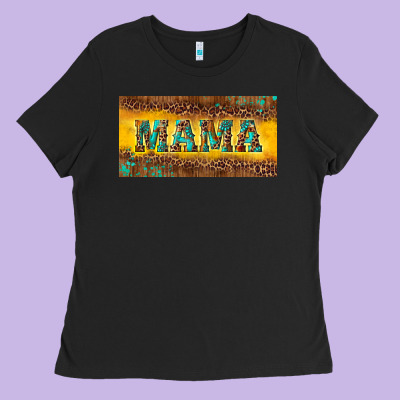 Ladies Tee Mama with gemstone