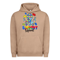Pigment Burro support squad autism Urban Hoodie - CowGirlArtShop