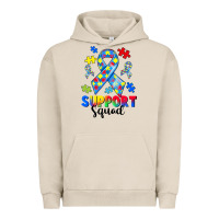 Pigment French Oak support squad autism Urban Hoodie - CowGirlArtShop