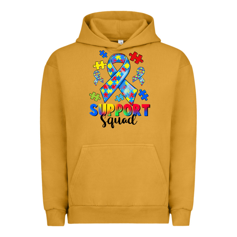 Support Squad Autism Urban Hoodie by CowGirlArtShop | Teevron
