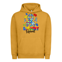 Pigment Peanut Butter support squad autism Urban Hoodie - CowGirlArtShop