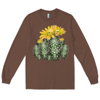 Chestnut texas rainbow cactus Long Sleeve Tee - LillyAllenDesigns