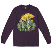 Plum texas rainbow cactus Long Sleeve Tee - LillyAllenDesigns
