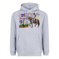 Heather Grey cosmic cowgirl Heavyweight Hoodie - SublimationCraftShop