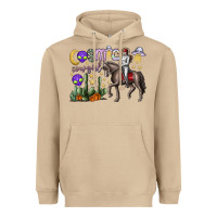 Mushroom cosmic cowgirl Heavyweight Hoodie - SublimationCraftShop