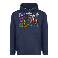 Navy cosmic cowgirl Heavyweight Hoodie - SublimationCraftShop
