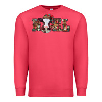 Cardinal western christmas baby cow noel Premium Sweatshirt - Jasminsmagicworld