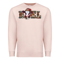 Pale Pink western christmas baby cow noel Premium Sweatshirt - Jasminsmagicworld