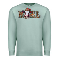 Seafoam western christmas baby cow noel Premium Sweatshirt - Jasminsmagicworld