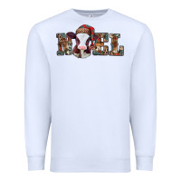 White western christmas baby cow noel Premium Sweatshirt - Jasminsmagicworld