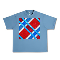 Pebble Blue Glitter 4th Of July Seamless Pattern Urban Heavy Tee - BundleAndBundleShop