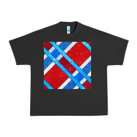 Pigment Black Glitter 4th Of July Seamless Pattern Urban Heavy Tee - BundleAndBundleShop