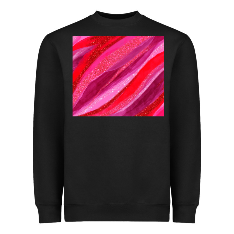 Valentines Day Glitter And Watercolor Heavyweight Sweatshirt by AdoDesignShop | Teevron