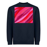 Navy valentines day glitter and watercolor Heavyweight Sweatshirt - AdoDesignShop
