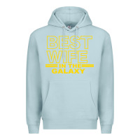 Blue Mist BEST WIFE IN THE GALAXY Premium Hoodie - Bettercallsaul