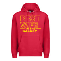 Cardinal BEST WIFE IN THE GALAXY Premium Hoodie - Bettercallsaul