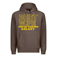 Coffee BEST WIFE IN THE GALAXY Premium Hoodie - Bettercallsaul