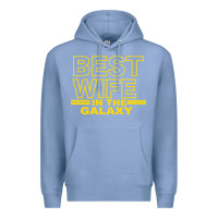 Colony Blue BEST WIFE IN THE GALAXY Premium Hoodie - Bettercallsaul