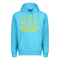 Ocean Blue BEST WIFE IN THE GALAXY Premium Hoodie - Bettercallsaul