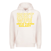 Pale Pink BEST WIFE IN THE GALAXY Premium Hoodie - Bettercallsaul
