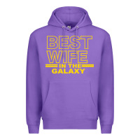 Purple BEST WIFE IN THE GALAXY Premium Hoodie - Bettercallsaul
