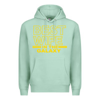 Seafoam BEST WIFE IN THE GALAXY Premium Hoodie - Bettercallsaul