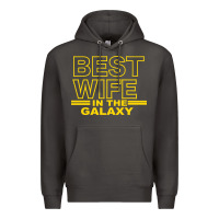 Smoke BEST WIFE IN THE GALAXY Premium Hoodie - Bettercallsaul