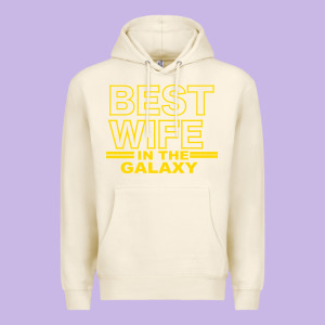 Best Wife In The Galaxy Premium Hoodie Designed By Bettercallsaul