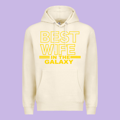 Best Wife In The Galaxy Premium Hoodie Designed By Bettercallsaul