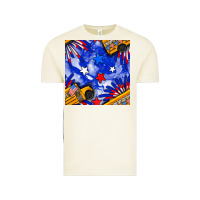 Vintage Arctic 4th of july school bus seamless pattern Vintage Tee - BundleAndBundleShop
