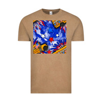 4th Of July School Bus Seamless Pattern Vintage Tee | Teevron