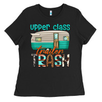 Black upper class trailer trash Ladies Tee - texasbilliewilder