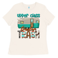 Bone upper class trailer trash Ladies Tee - texasbilliewilder
