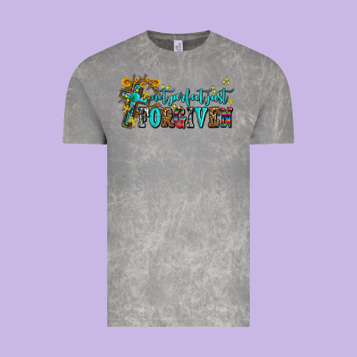 Not Perfect Just Forgıven Vintage Tee Designed By Adodesignshop