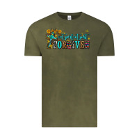 Vintage Olive not perfect just forgıven Vintage Tee - AdoDesignShop