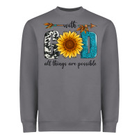 Storm with god all things are possible Heavyweight Sweatshirt - Artiststas