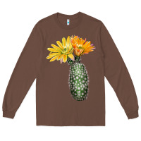 Chestnut texas rainbow cactus Long Sleeve Tee - LillyAllenDesigns