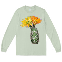 Matcha texas rainbow cactus Long Sleeve Tee - LillyAllenDesigns